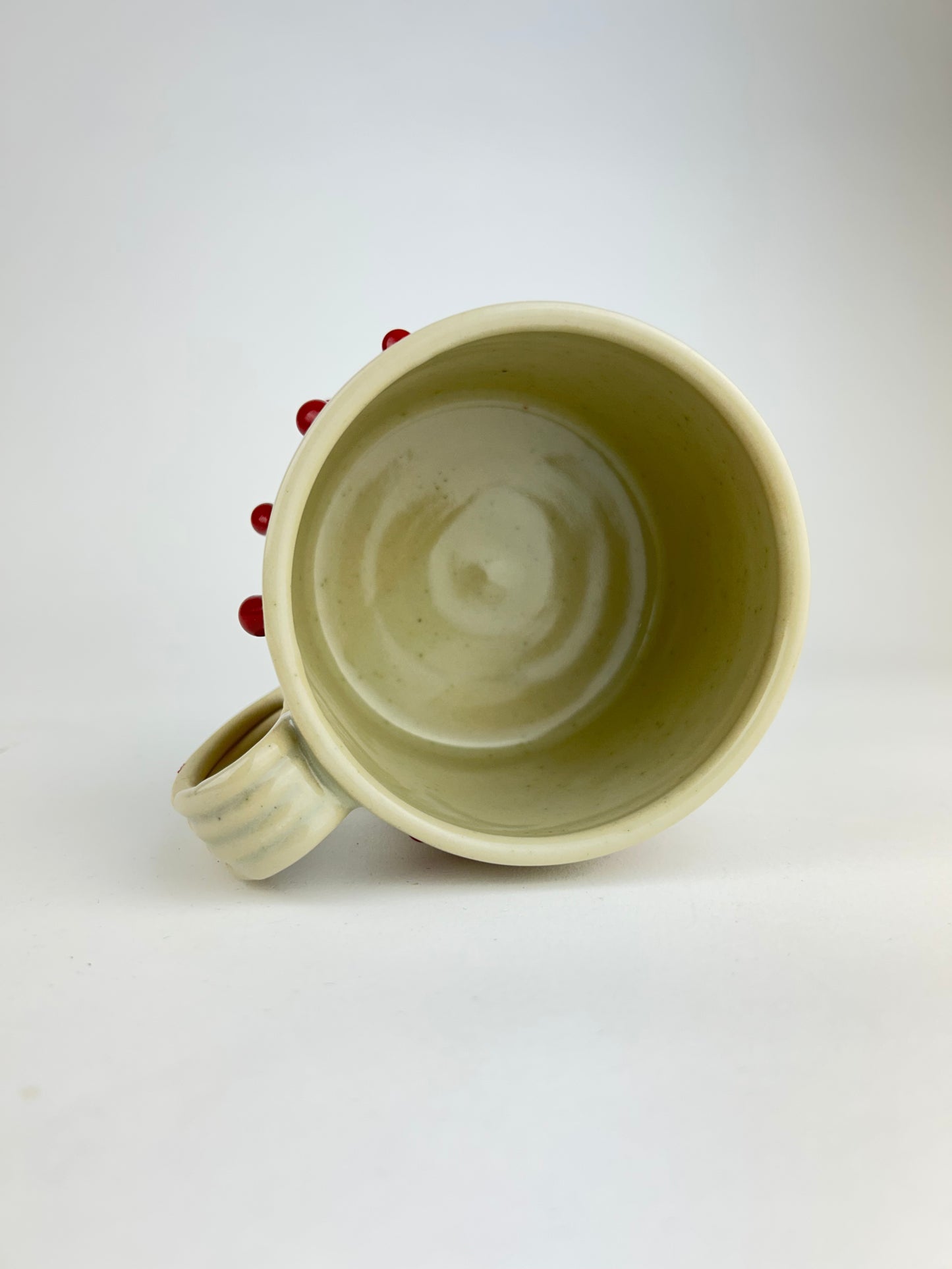 Red gloop mug