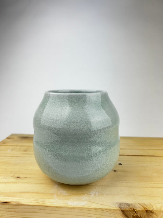 Blue porcelain vase