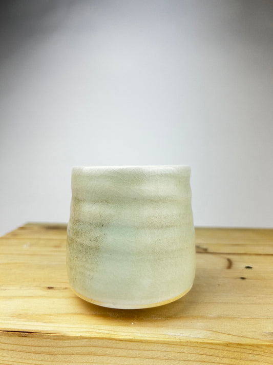 Spiral porcelain cup