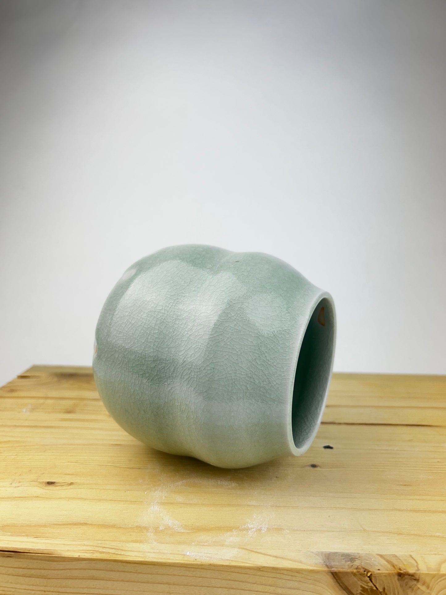 Blue porcelain vase