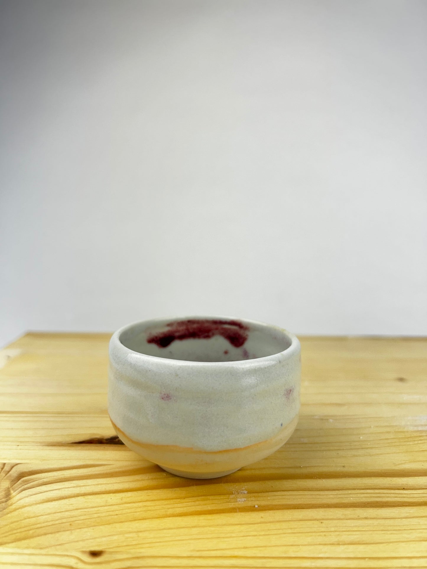 Lilac porcelain cup