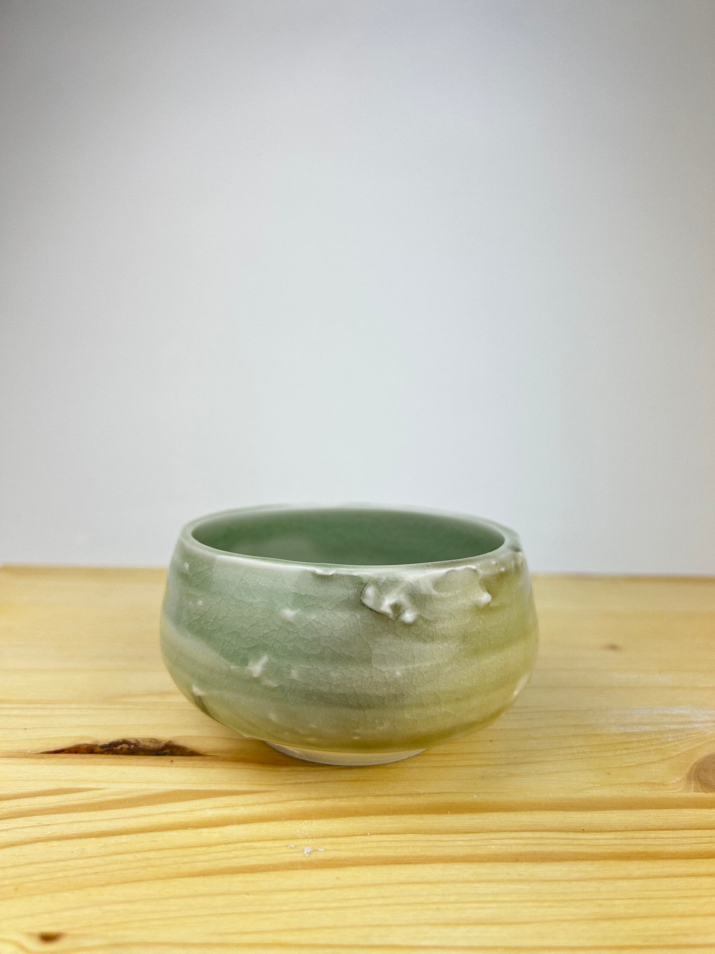 Celadon porcelain cup