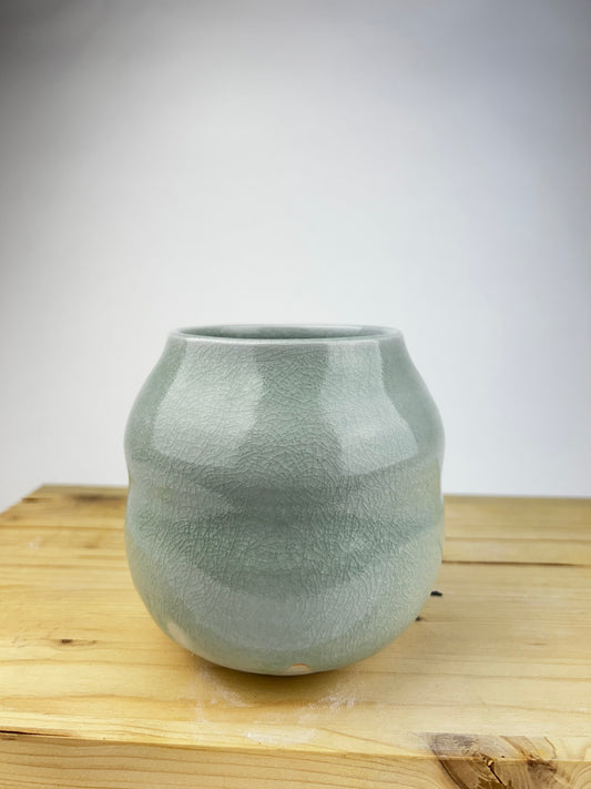 Blue porcelain vase