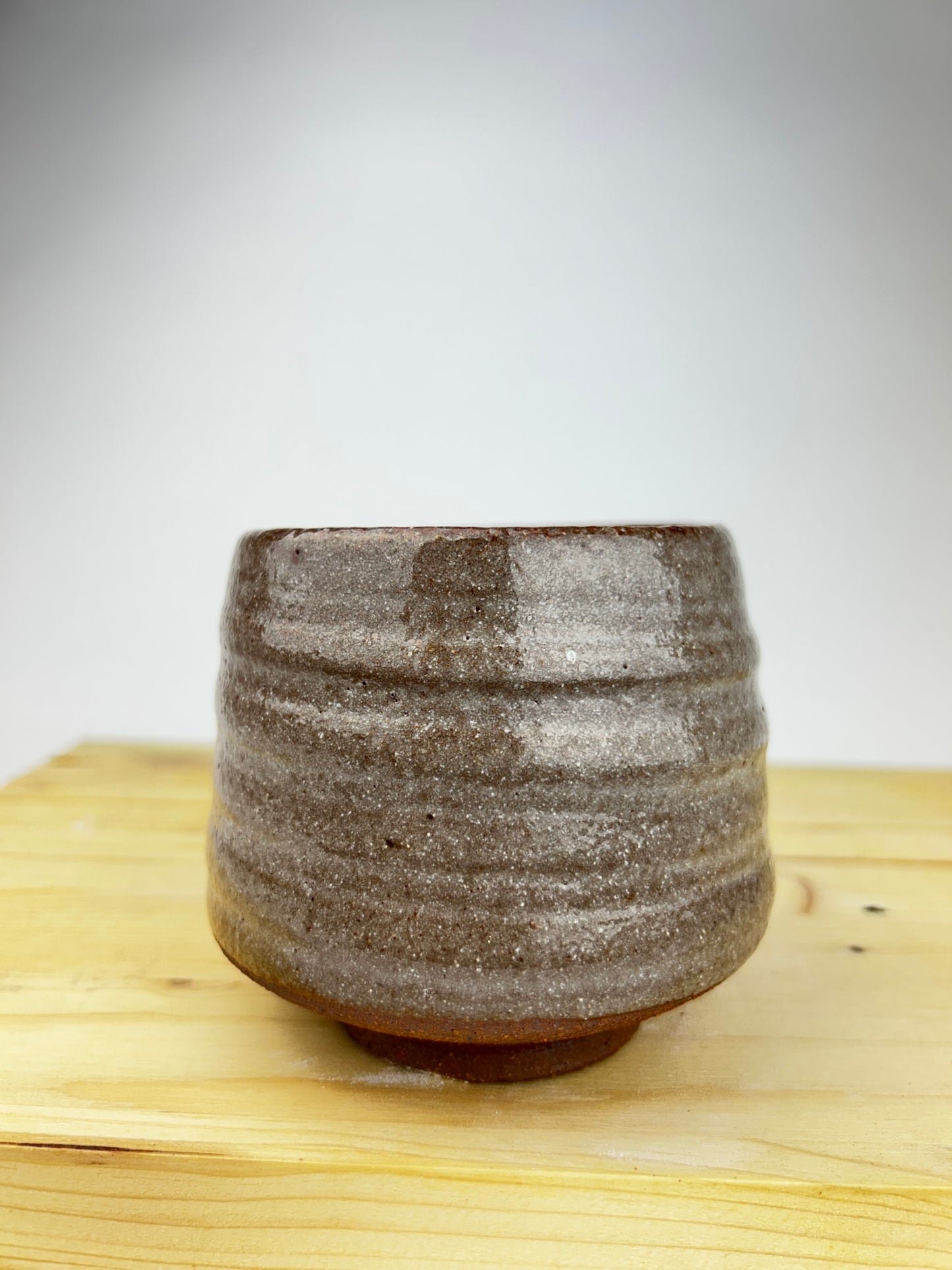 Spiral wood cup