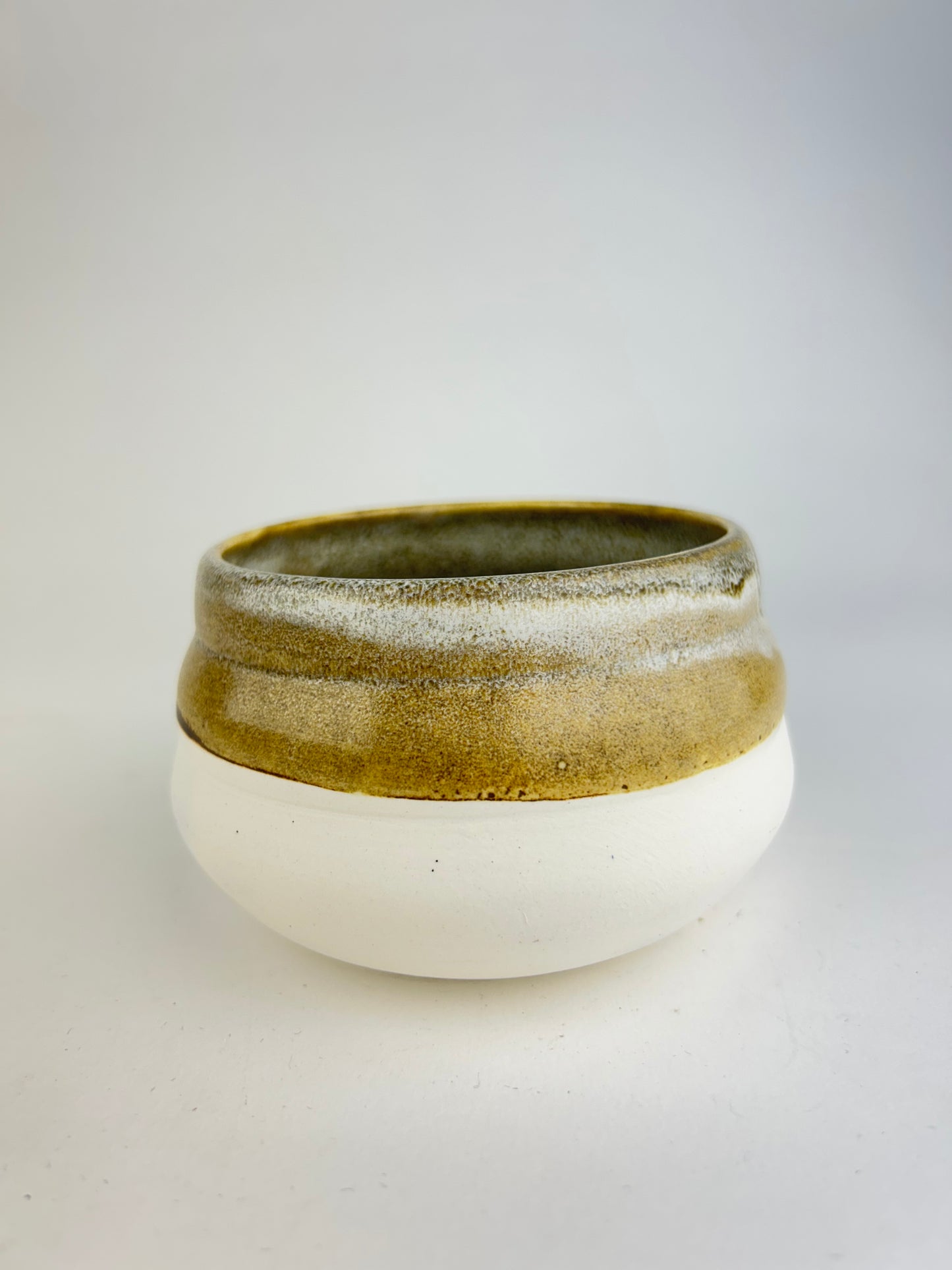 Brown oil mug
