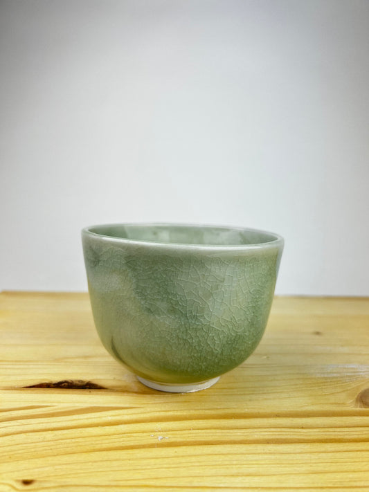 Celadon porcelain cup