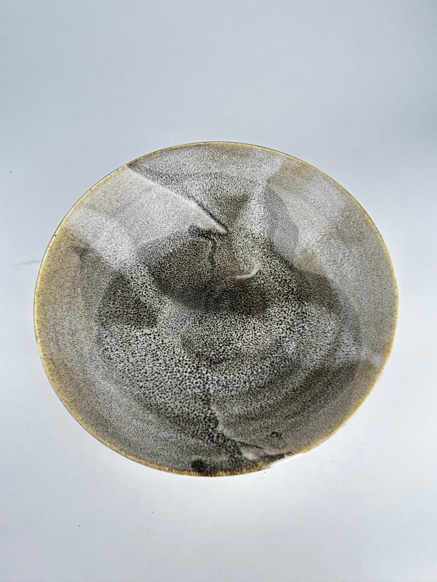 Brown oil bowl