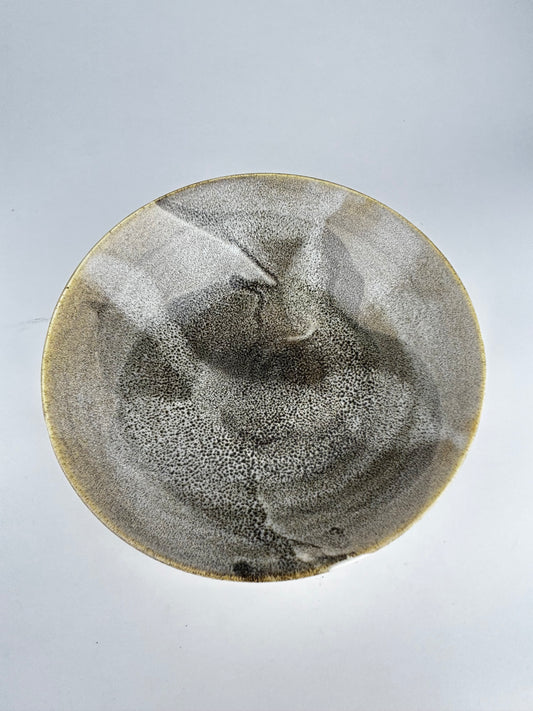 Brown oil bowl