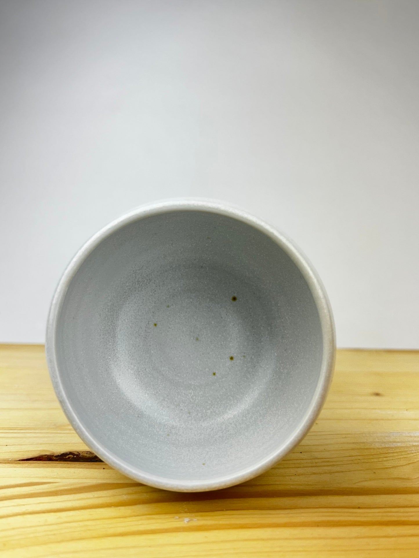 White porcelain cup