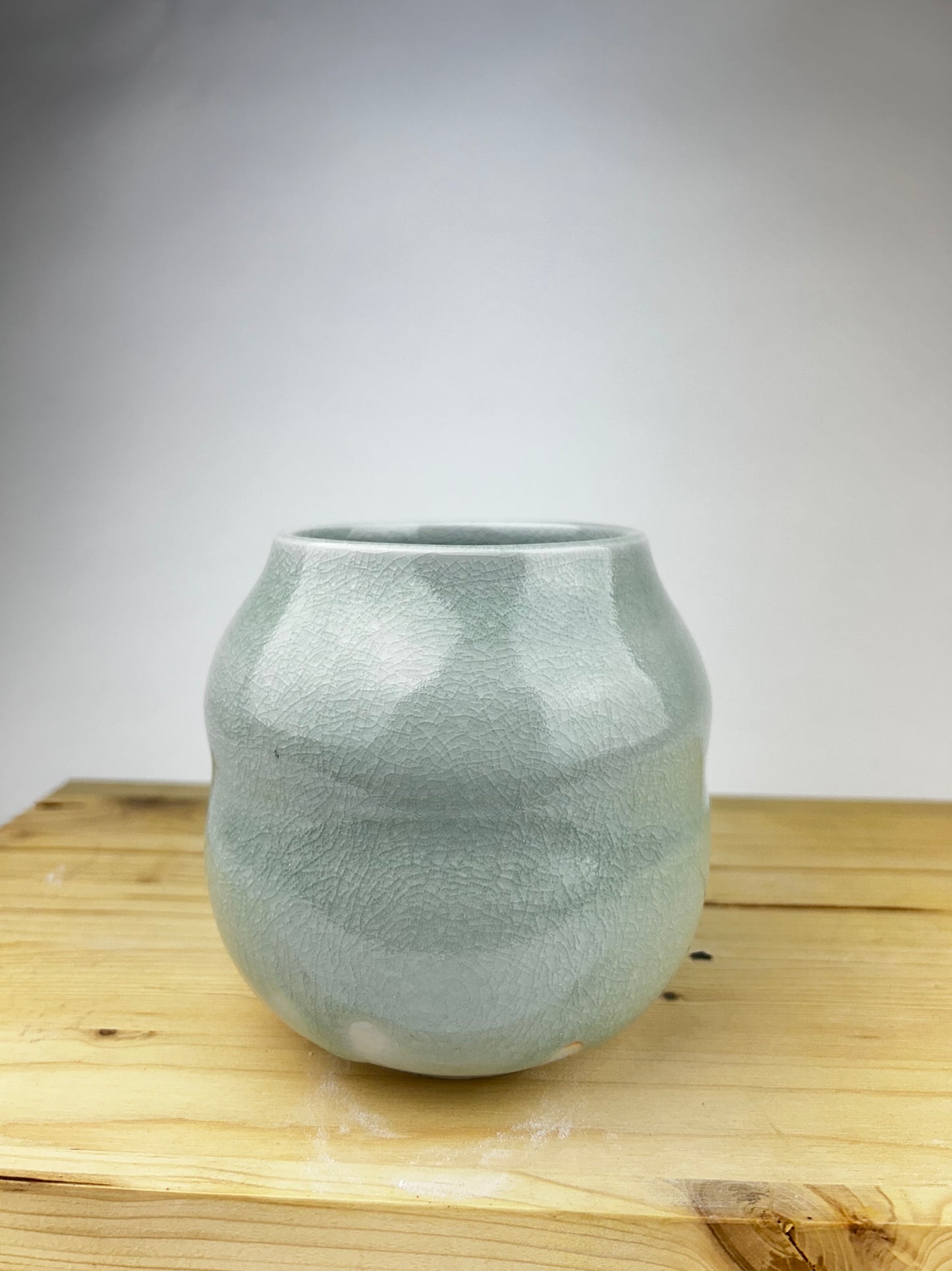Blue porcelain vase