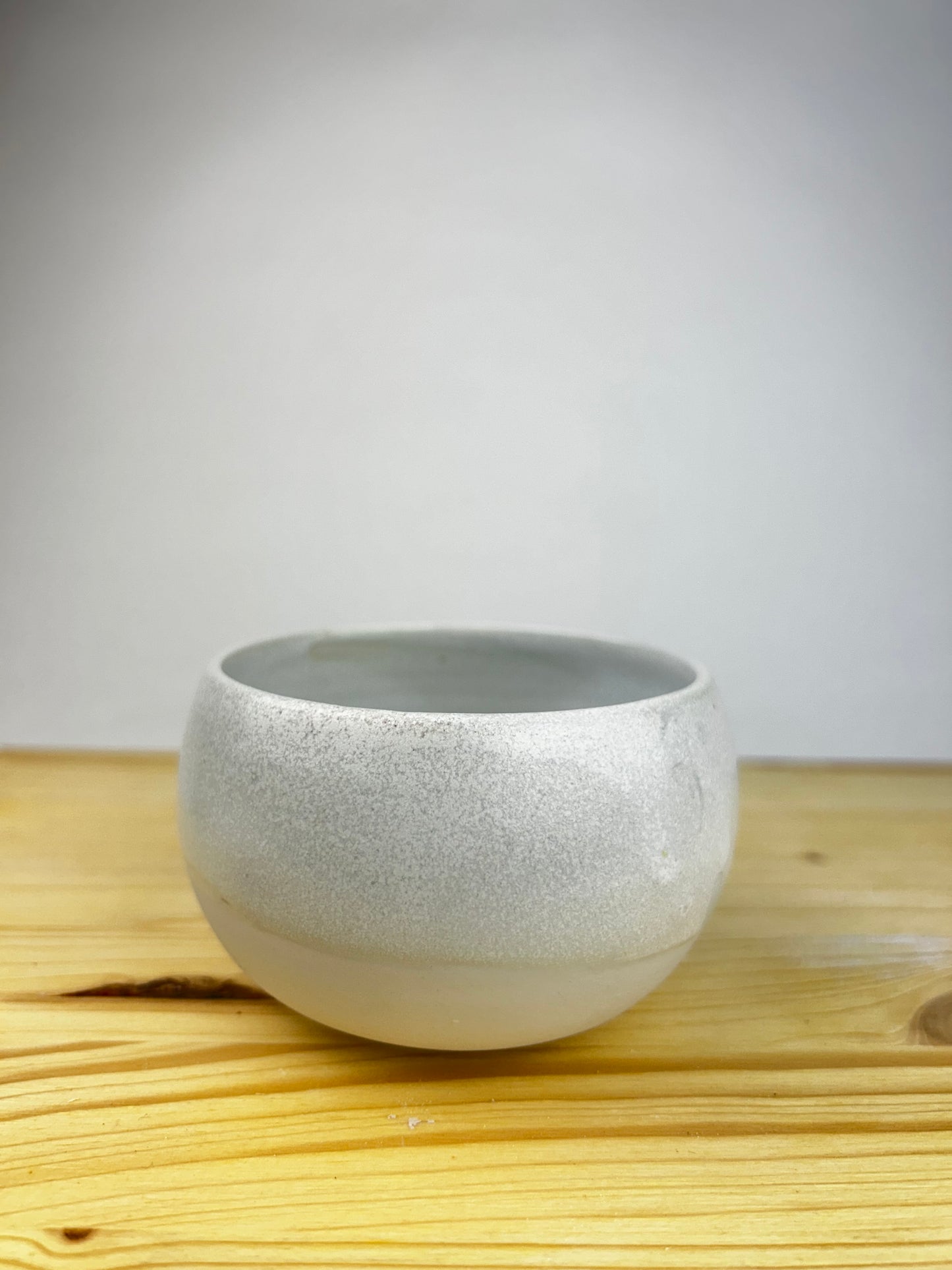White porcelain cup