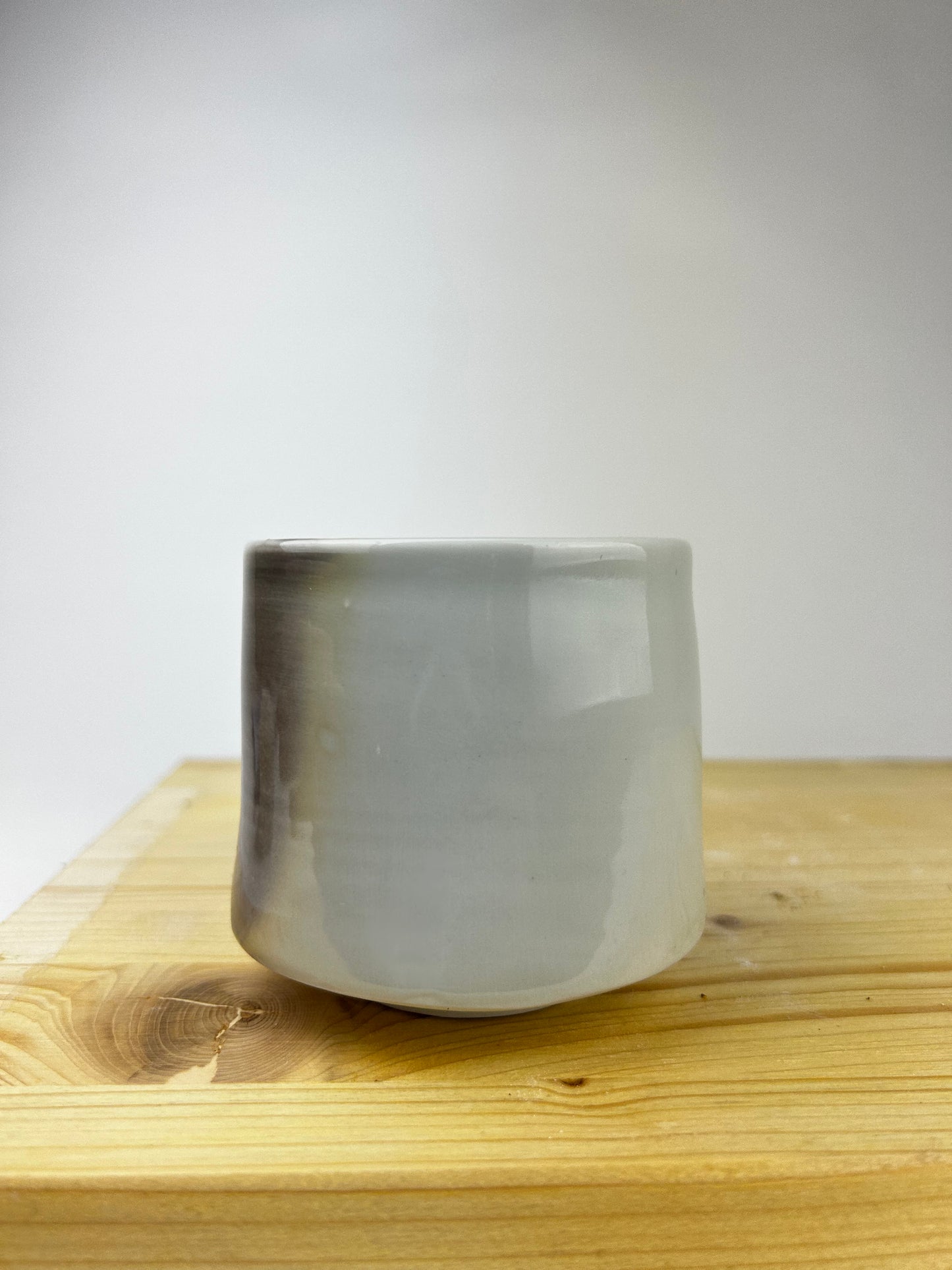 Square porcelain cup