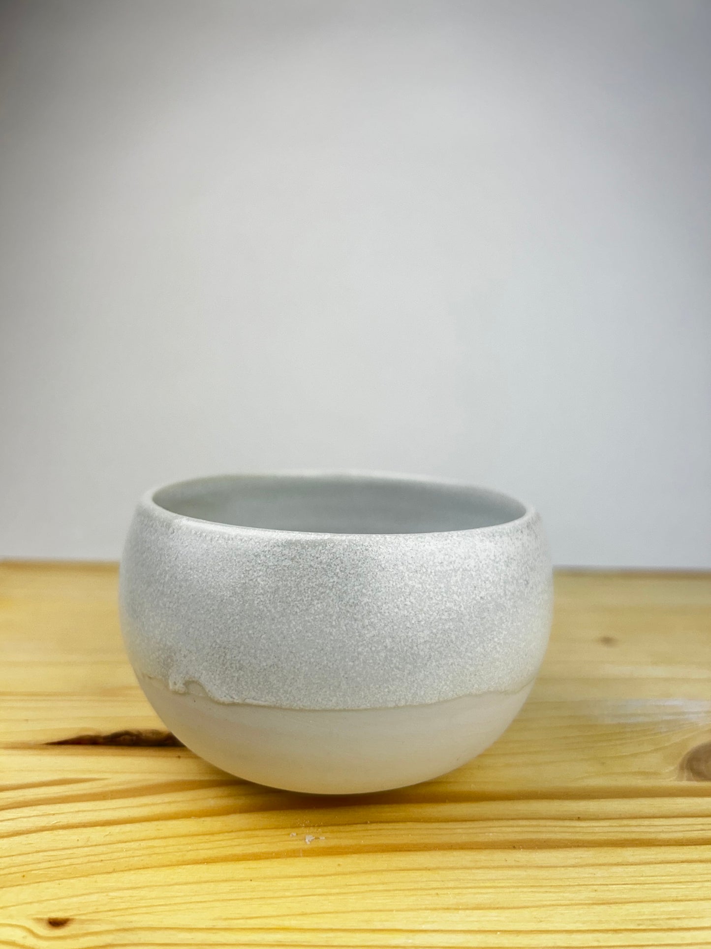 White porcelain cup
