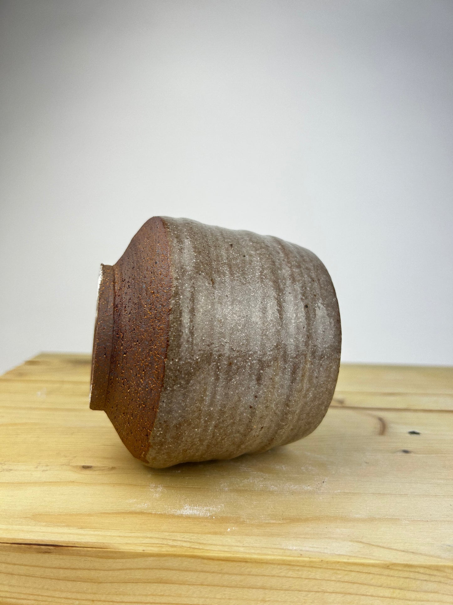 Spiral wood cup