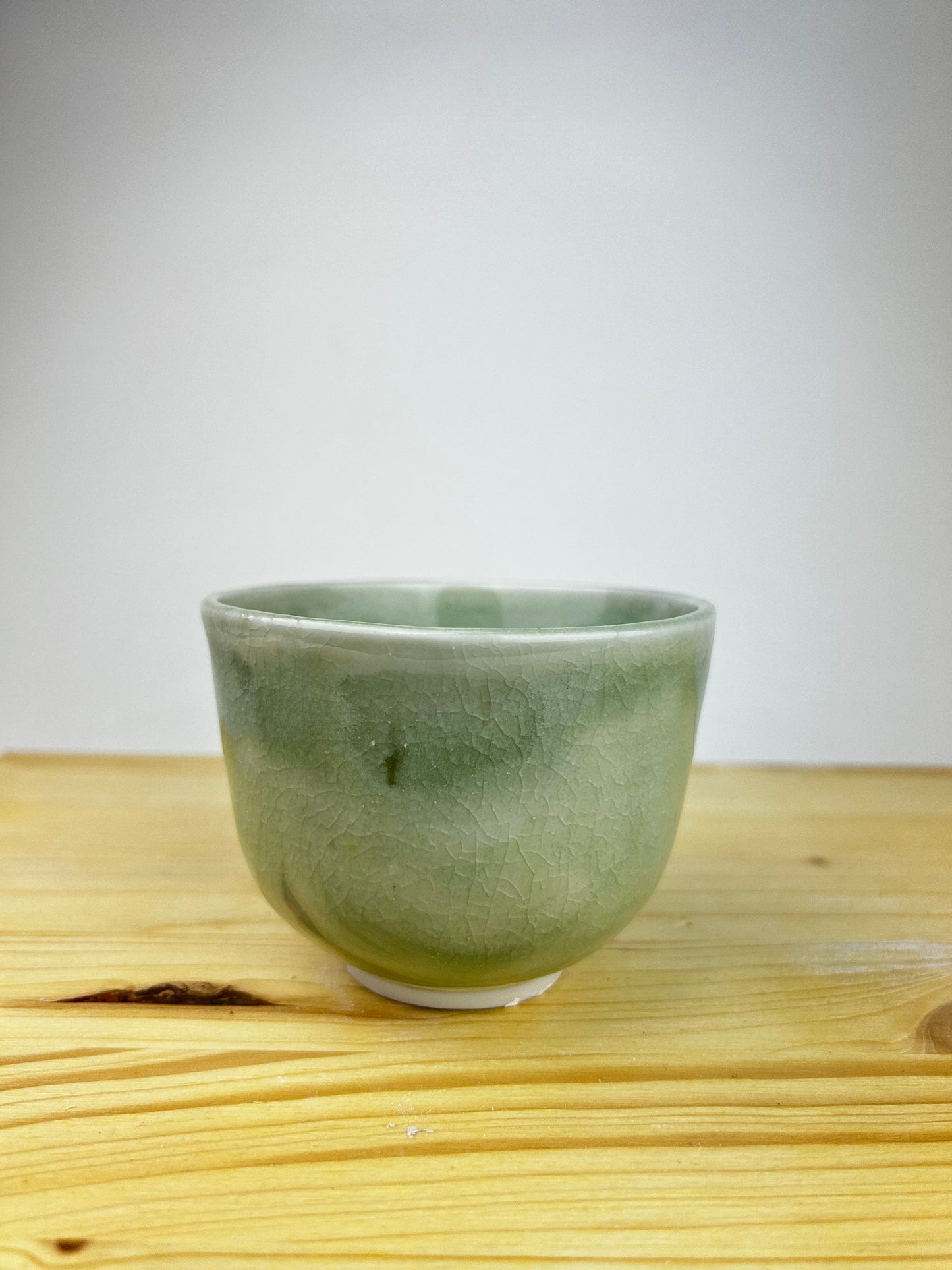 Celadon porcelain cup