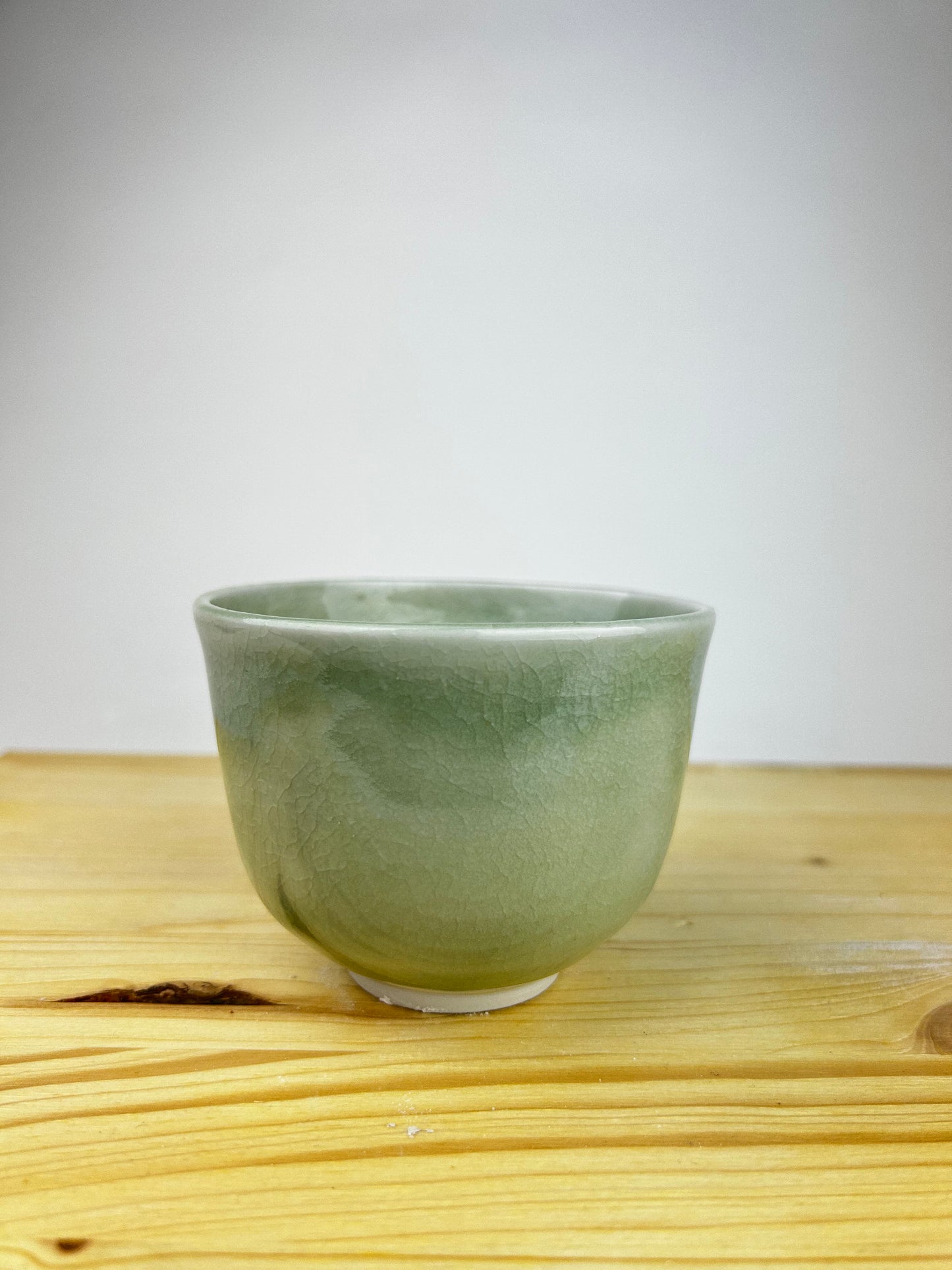 Celadon porcelain cup
