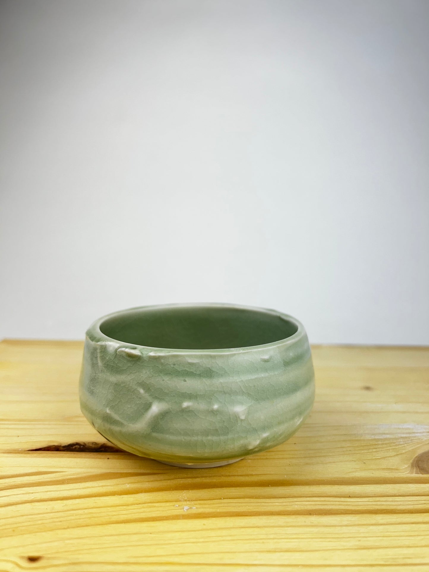Celadon porcelain cup