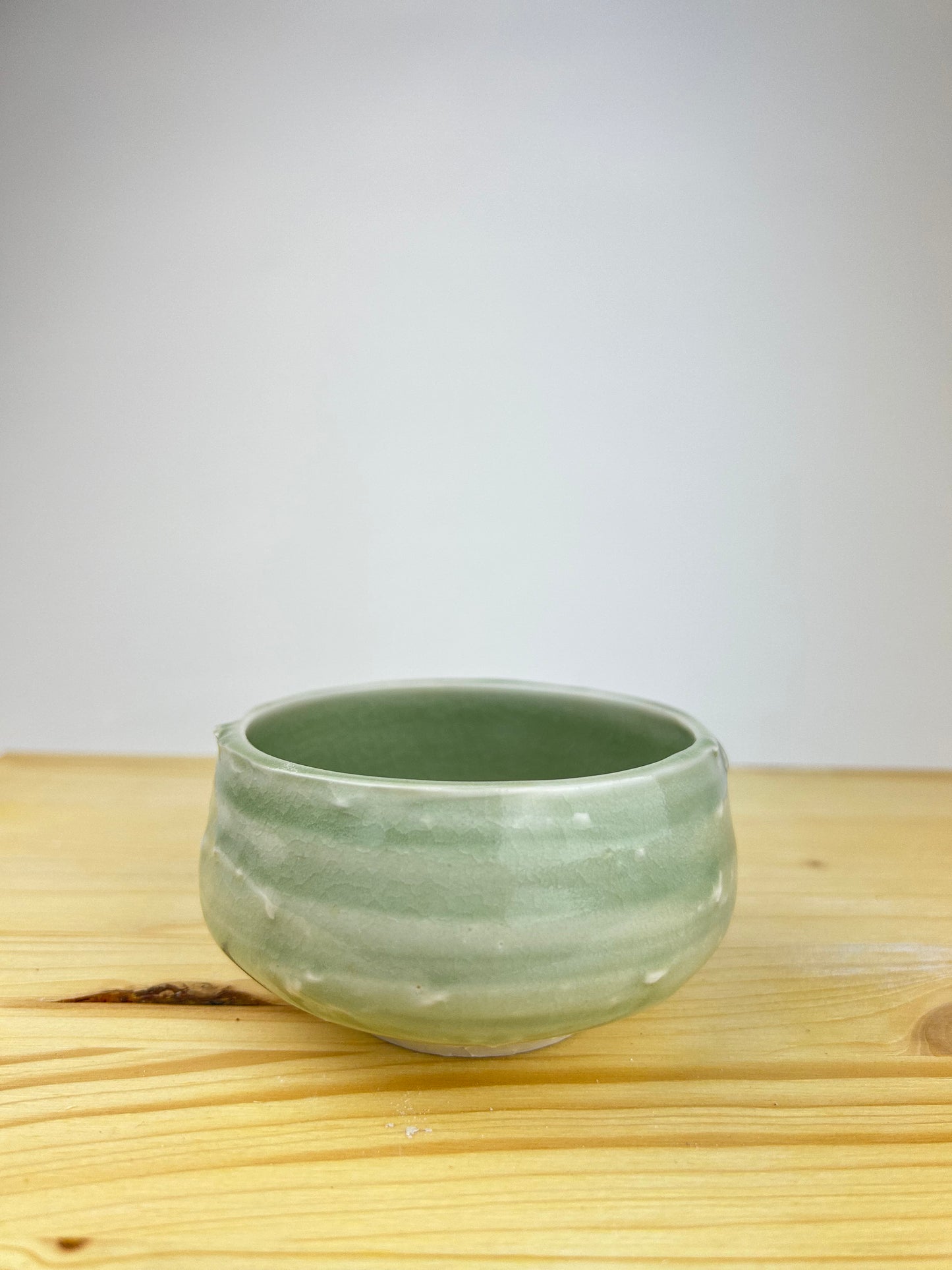 Celadon porcelain cup
