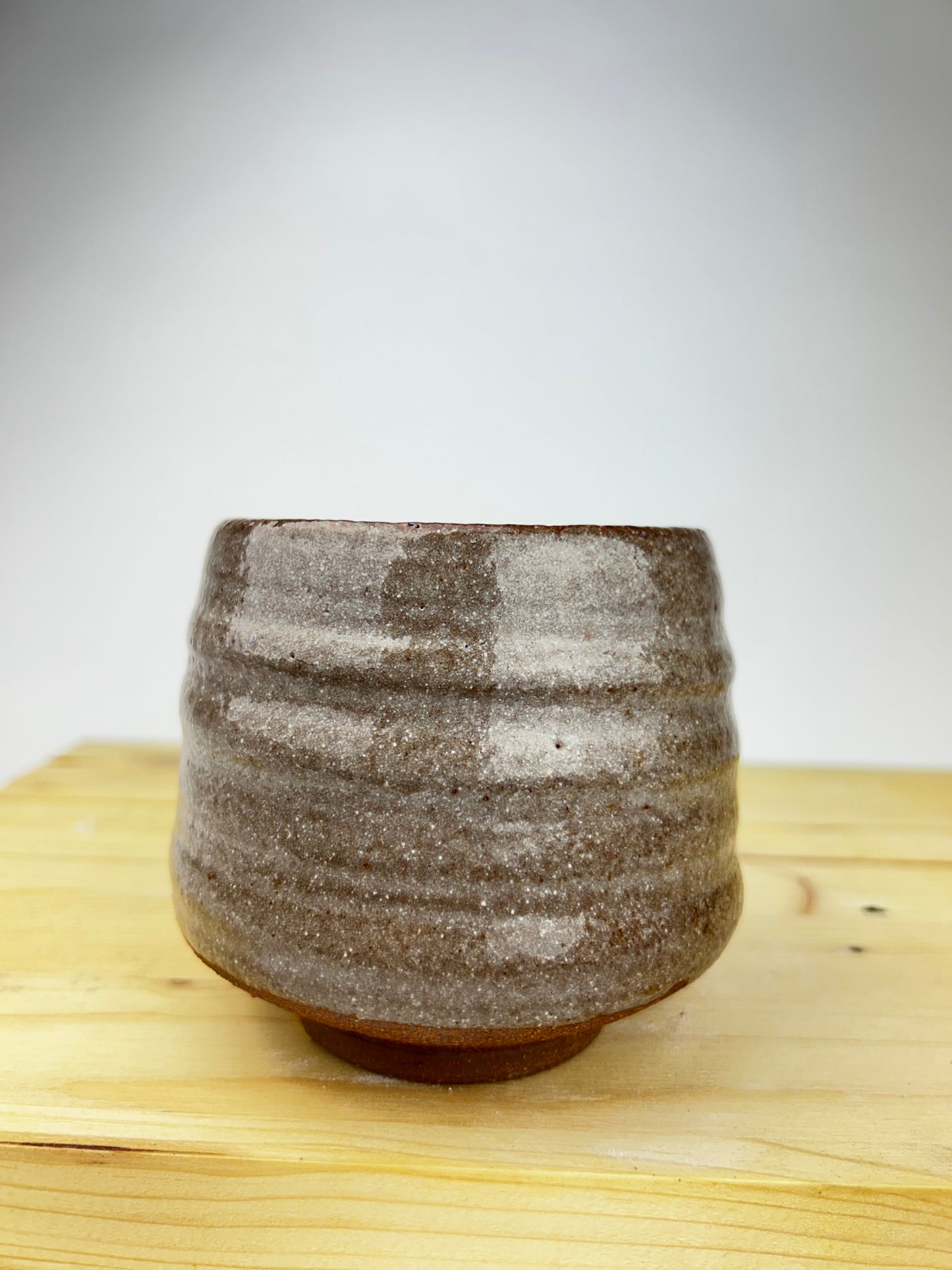 Spiral wood cup